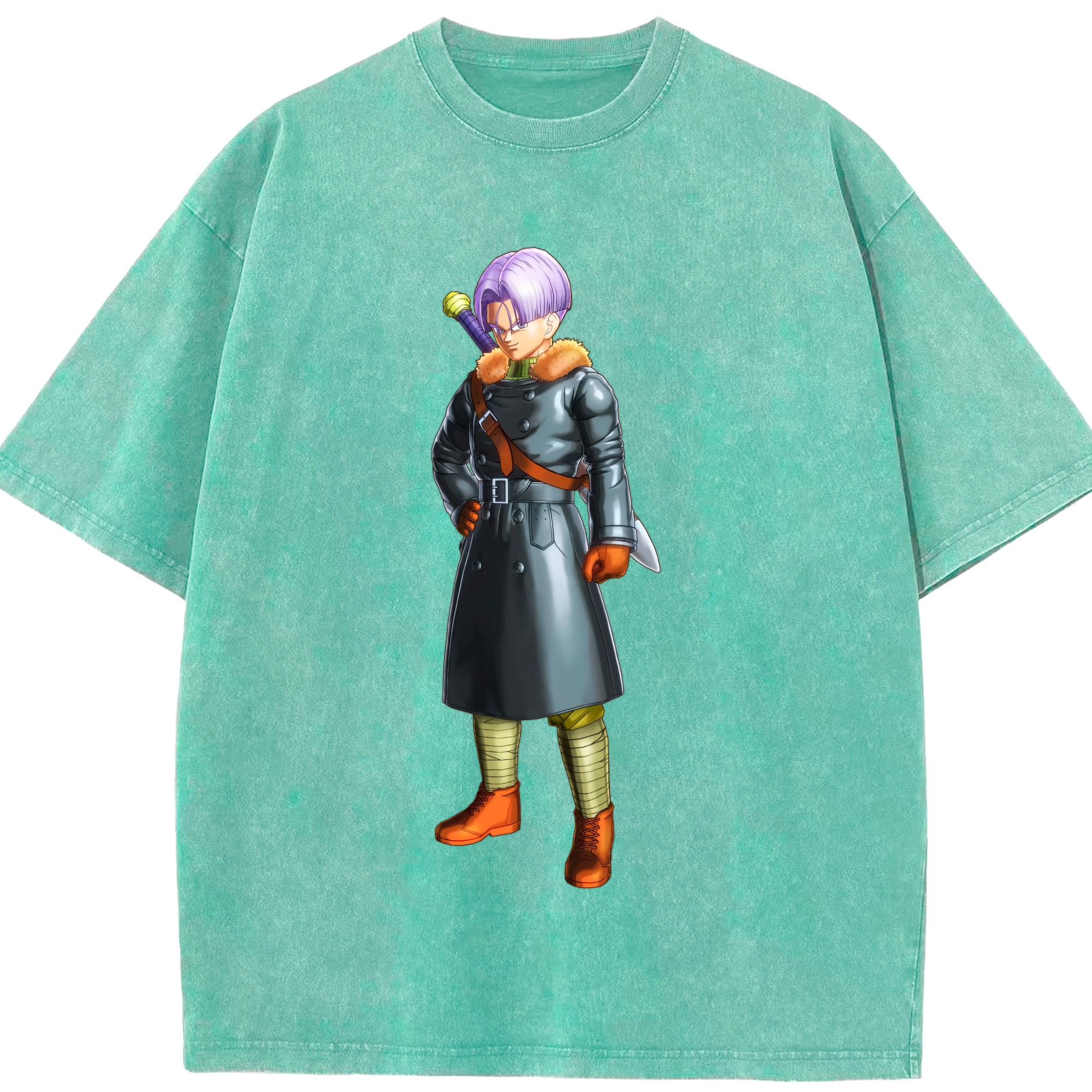 （画像用） ドラゴンボール DRAGON BALL 綿100% ヴィンテージ風 半袖Tシャツ（フロントプリント）